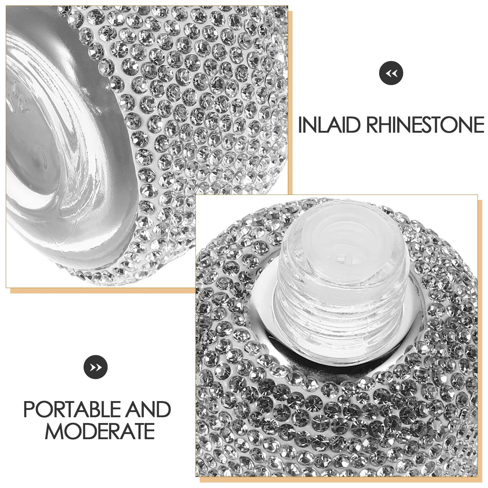 30Ml Elegant Essential Oil Glass Bottles with Dropper Reusable for Perfume Sample Storage Compact Travel Aromatherapy Dispenser