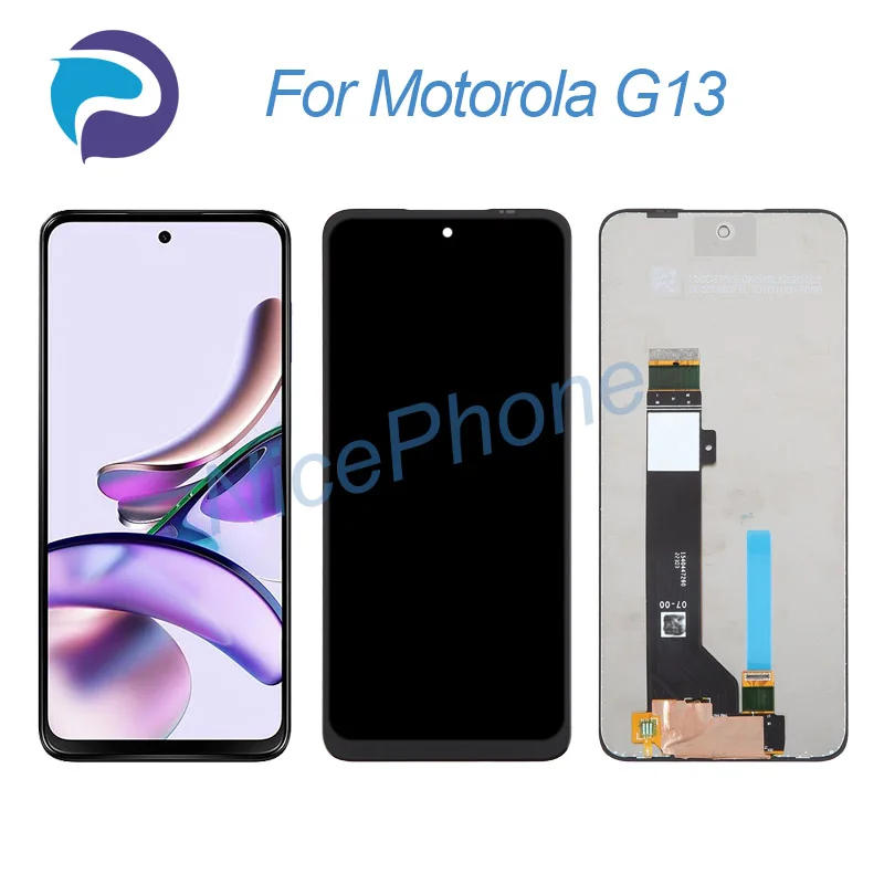 

for Motorola G13 LCD Display Touch Screen Digitizer Assembly Replacement 6.5" Moto G13 Screen Display LCD