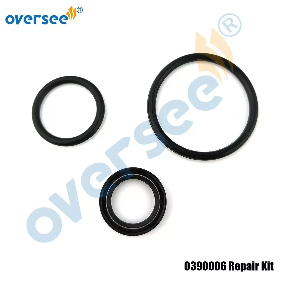 Seal & O-ring Cap Repair Kit Trim For Johnson Evinrude 60-300HP 0390006 0435345 Outboard