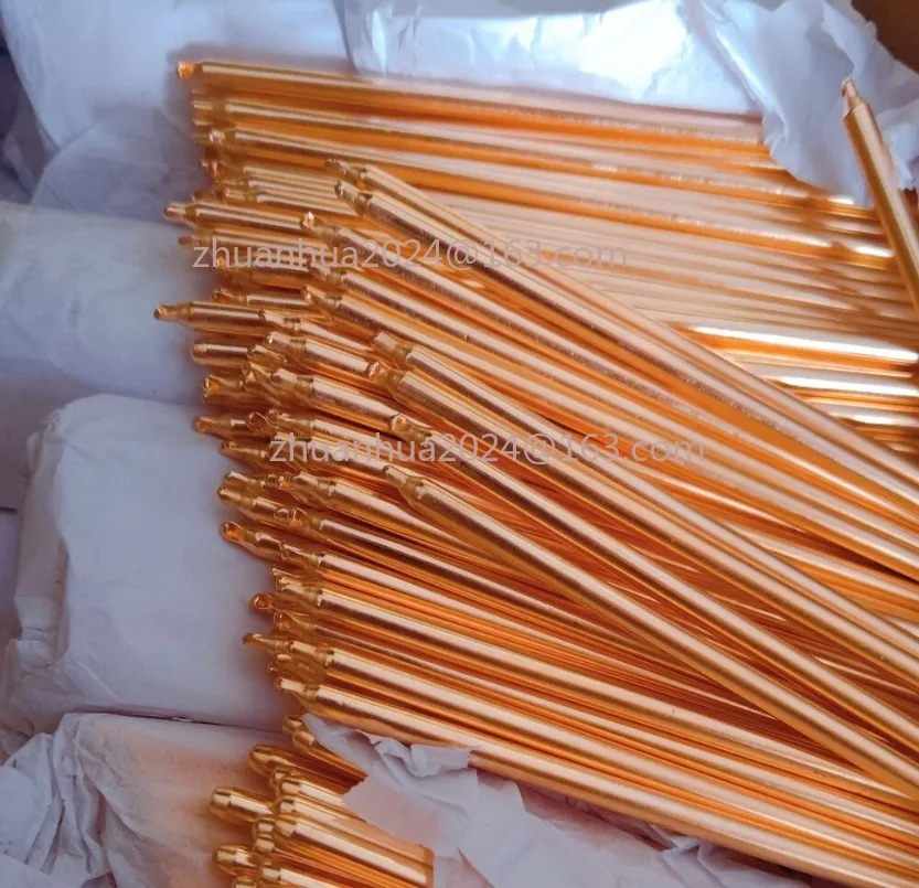 6mm Diameter Laptop Cooling Pipe Heat Conductor DIY Copper Pipe Heat Sink 2PCS