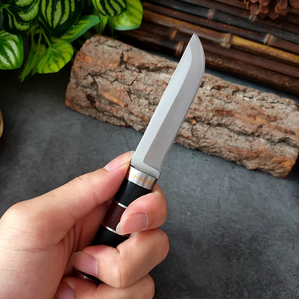 Kitchen Knife Stainless Steel Chef Butcher Fishing Fillet Knife Wood Handle Meat Cleaver Butcher Knife Slicing Cooking Tools