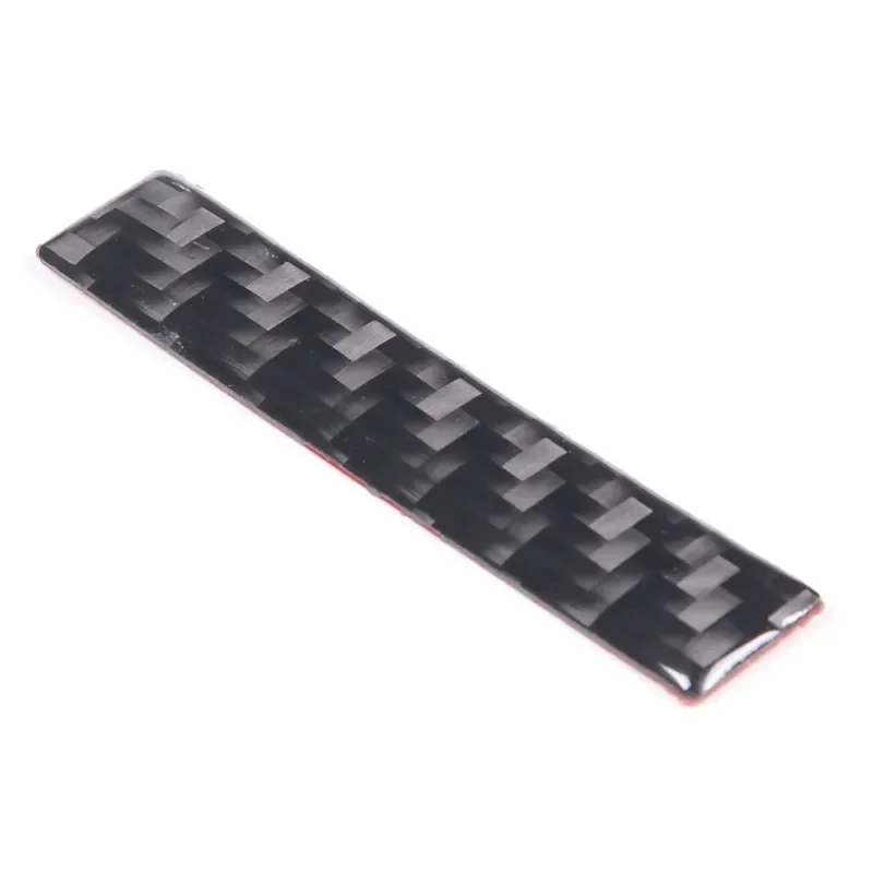 

Soft Carbon Fiber Central Control Air Outlet Separation Line Panel Trim Stickers Car Accessories For Porsche Taycan 2019-2025