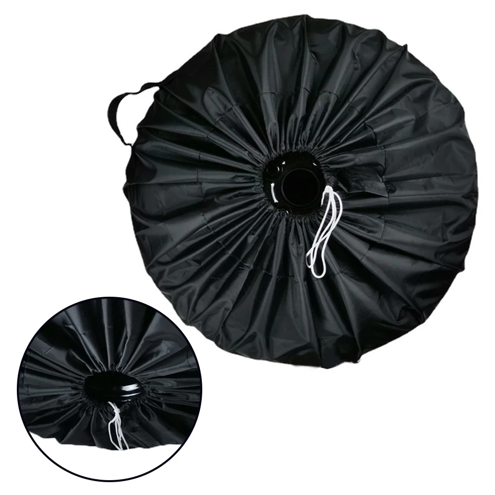 RV Compatible Spare Tire Cover for 31 to 35 Inch Wheels Oxford Material for UV Blocking Rain Resistant for Jeep SUV Truck