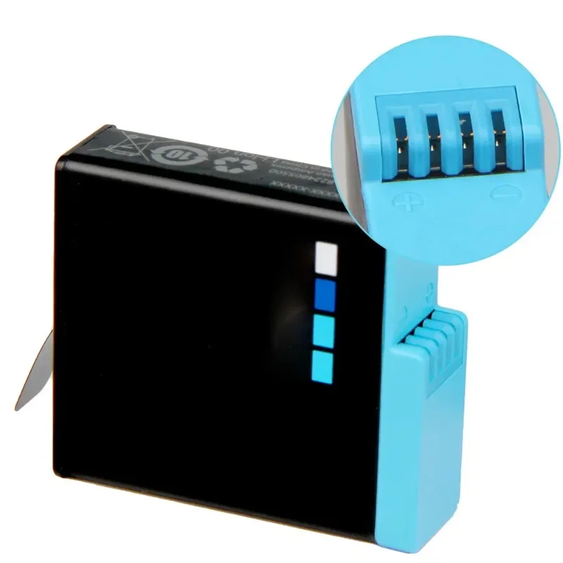 7.4V 1220mAh AHDBT-801 for Hero8 Hero7 Hero6 Action Camera Lithium Battery