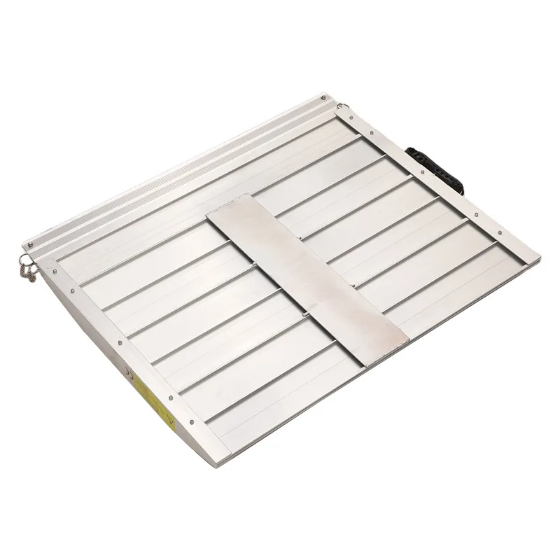Step ramp plate Barrier-free ramp Wheelchair Cart Upper step loading Aluminum alloy ramp channel plate