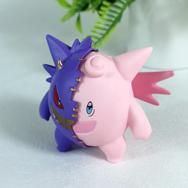حار أنيمي البوكيمون Gengar الشكل المفتوحة عمل أرقام البلاستيكية جمع نموذج اللعب مكتب سطح المكتب الحلي الزخرفية الأولاد المتحركة