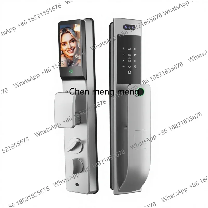 Smart home waterproof fingerprint lock password lock facial recognition home electronic lock