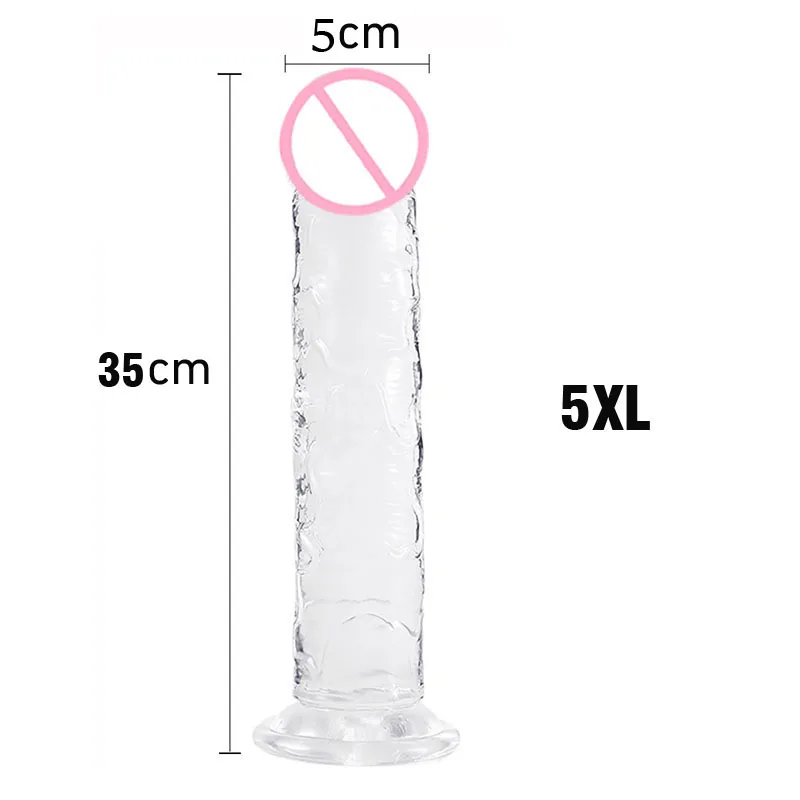 Nieuwe Realistische Dildo Erotische Jelly Dildo Kunstmatige Penis G-Spot Simulatie Grote Penis Anale Plug Vrouwelijke Penis Masturbatie dildo sex