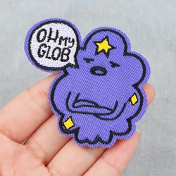 Cartoon Princess Embroidered Patches for Clothing Thermoadhesive Patches on Clothes Stickers Iron on Patches Diy Appliques