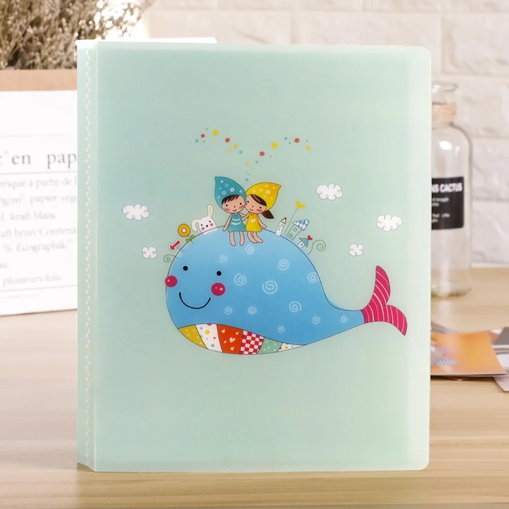 

6 inch 52 Pockets Small Album Children's Baby Photo Album Memory Book My lovely fish Scrapbook Children Growth Album