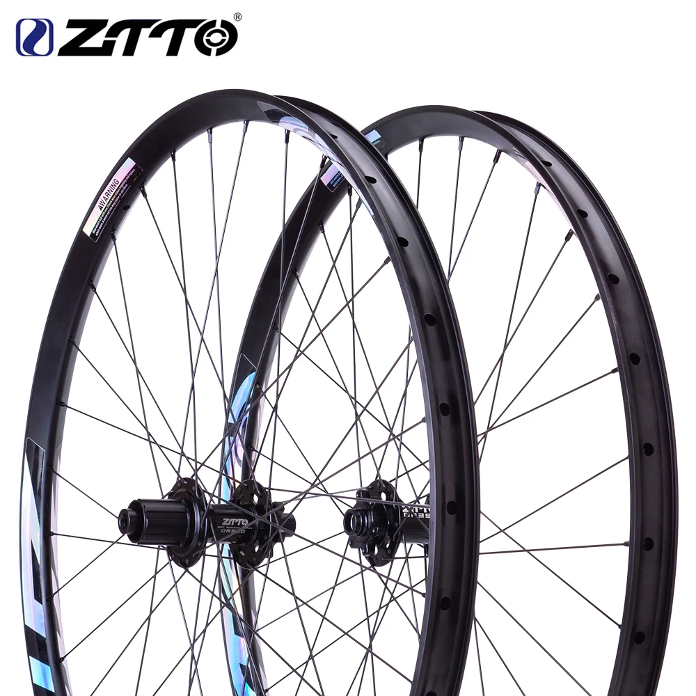 ZTTO MTB Star Ratchet عجلة دراجة بحافة بلا عجلات AM Enduro 29 49 Wide our boosthub booset Thru Axle ar QR Bicycle Wheelset
