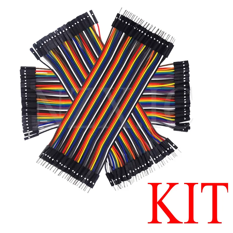 40 / 120pcs 40PIN 10cm 20CM 30cm Dupont Line Male to Male + Female and Female to Female Jumper Dupont Wire Cable For DIY KIT