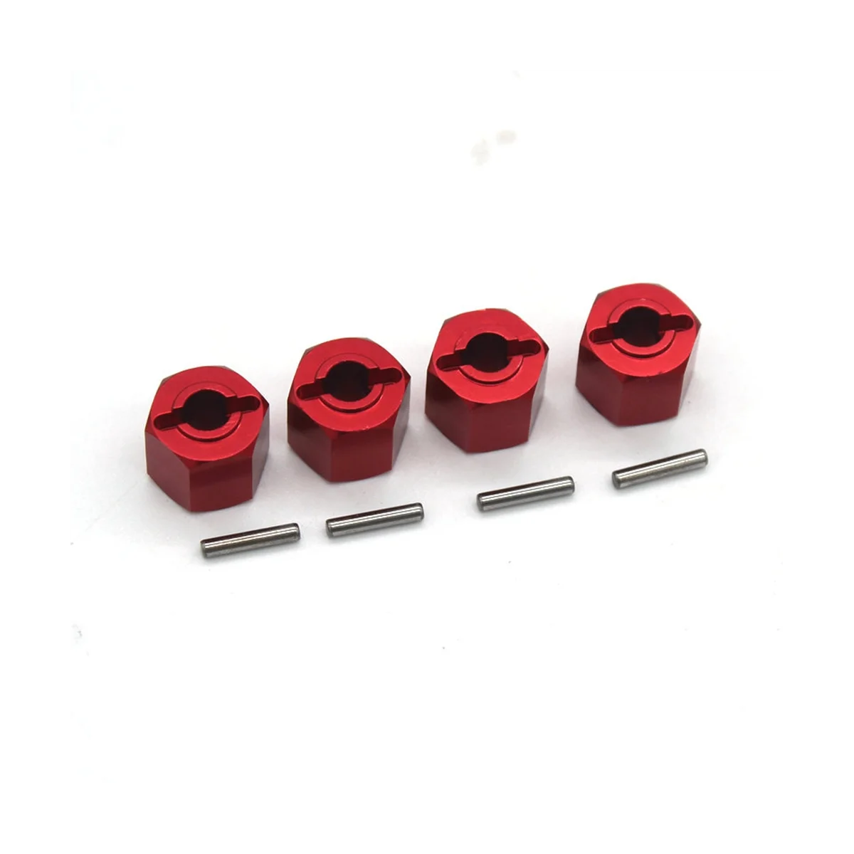 

Metal 12mm Wheel Hex Hub Adapter for -10 DBX10 1/10 RC Car Upgrades Parts Accessories,Red