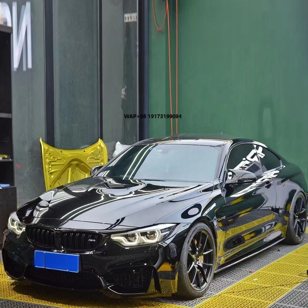WRAPMASTER Anti Scratch TPU PPF Gloss Self Healing Repairing Paint Protect Film Piano Black Car Wrap
