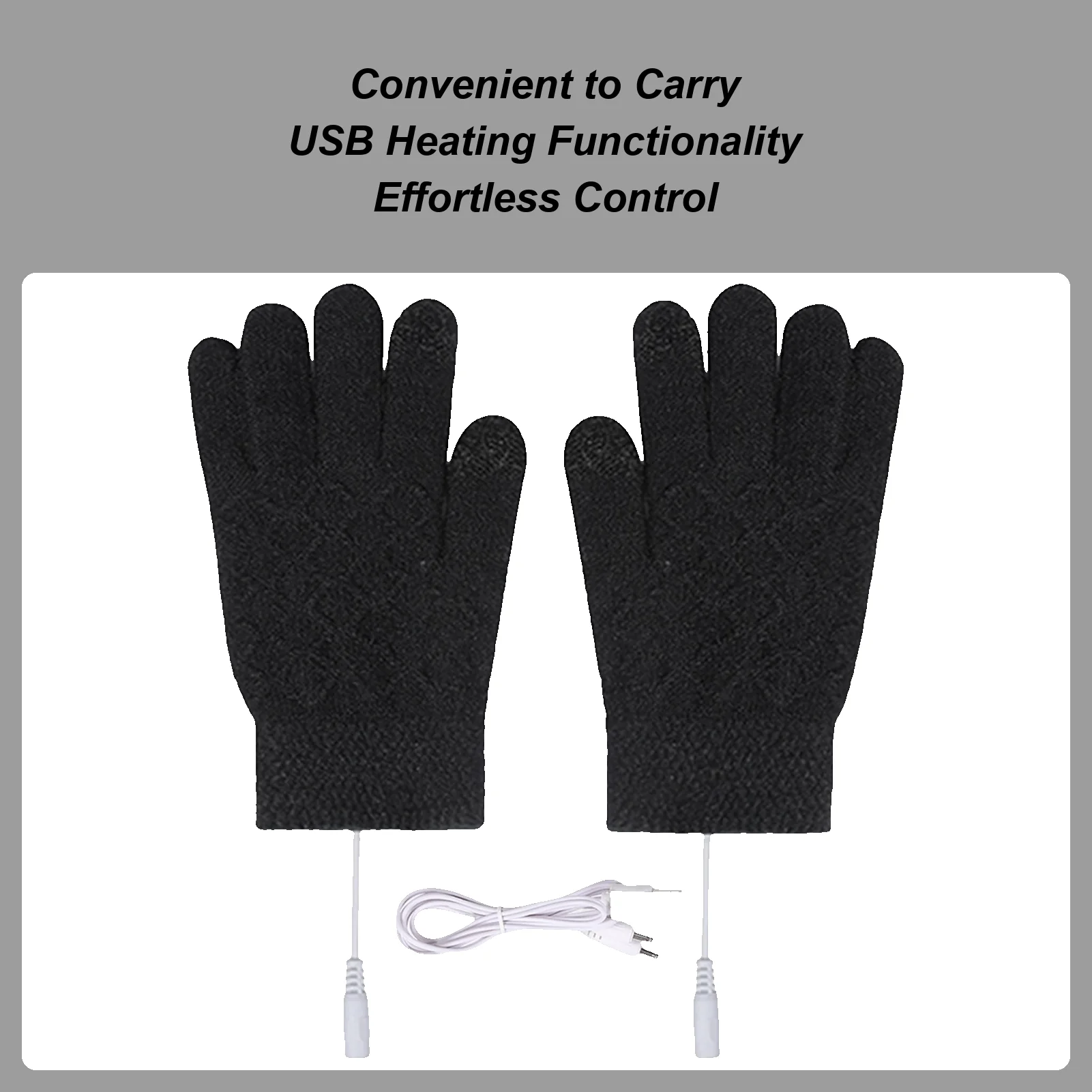 

USB Heated Gloves USB Electric Touchscreen Mittens Warming Gloves For Men Women Kids Camping Football Motorcycle Work Running