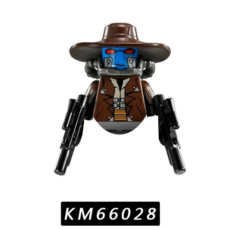 

KM66021-KM66028 KM66037-KM66044 Star Wars Block Mini Robot Figure Toy Bricks Assembling Doll Building Blocks Birthday Present