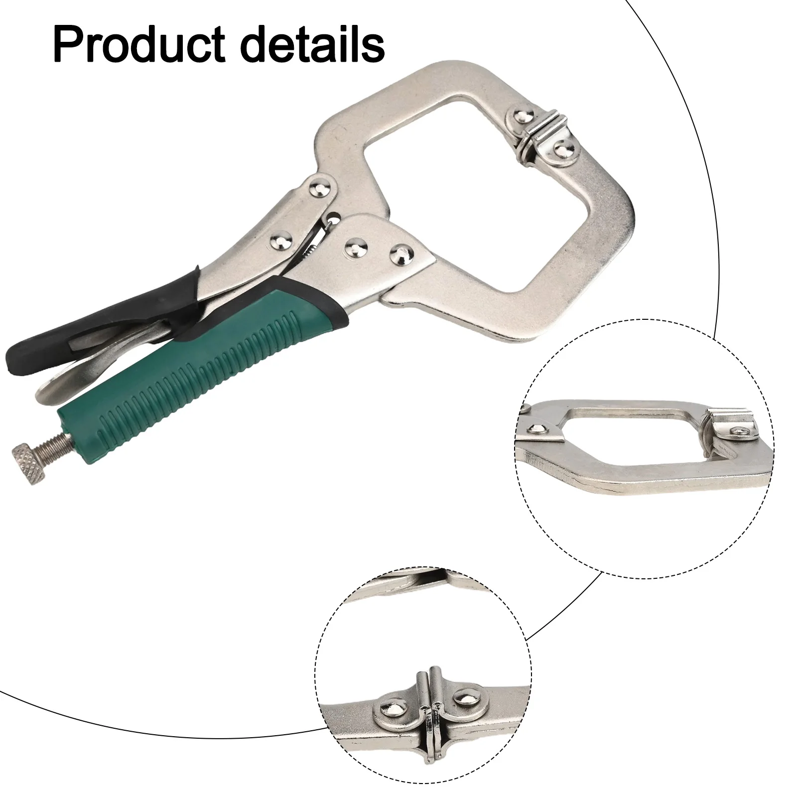 

Регулируемые зажимы Плоскогубцы с C-образным зажимом Деревообрабатывающие проекты 18-дюймовые универсальные плоскогубцы Регулируемый зажим Быстрая регулировка