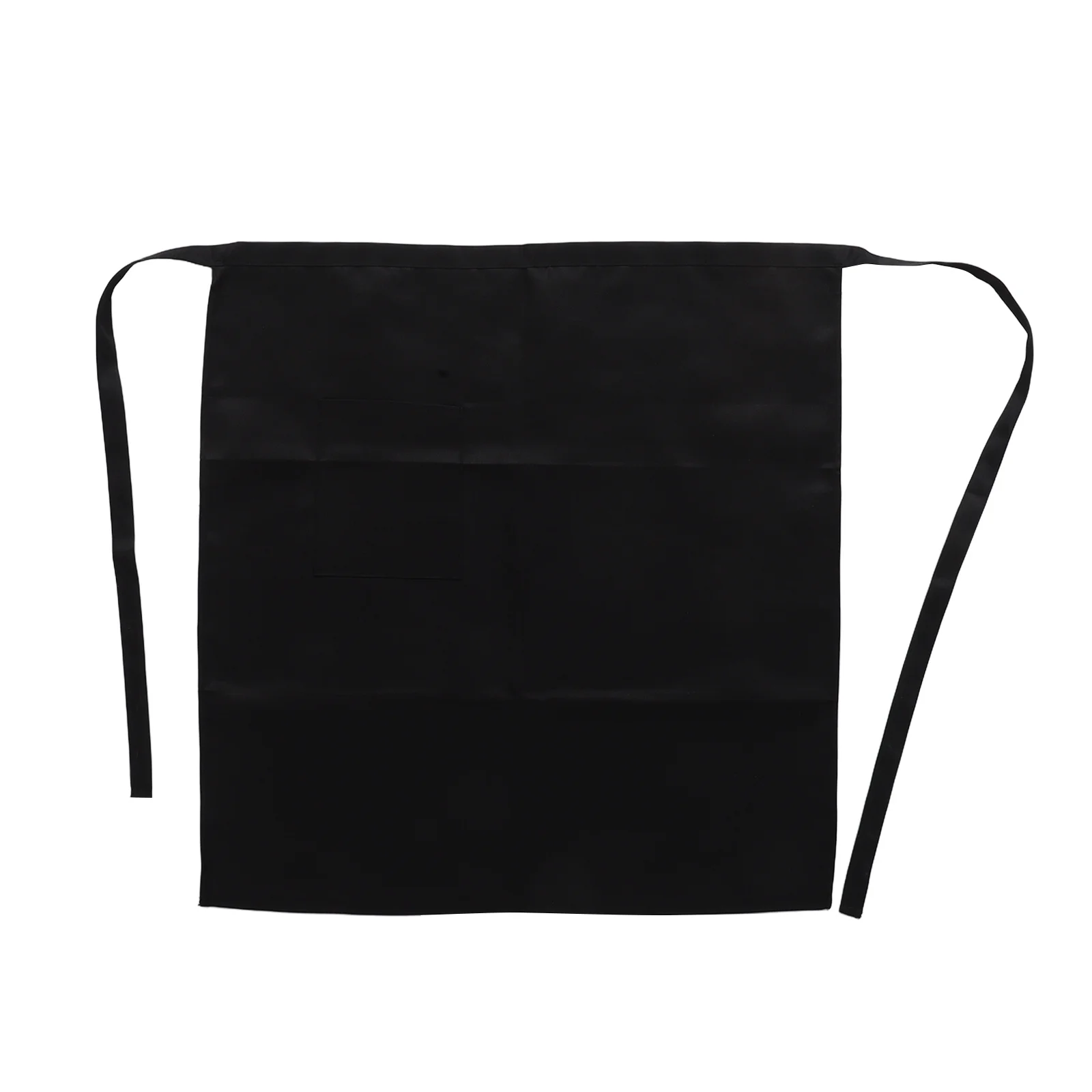 Tablier de bistro unisexe demi-longueur, Chef de cuisine, serveur de cuisine, lavage de la vaisselle, enveloppe autour du barbecue, gril, boucher, poche unique