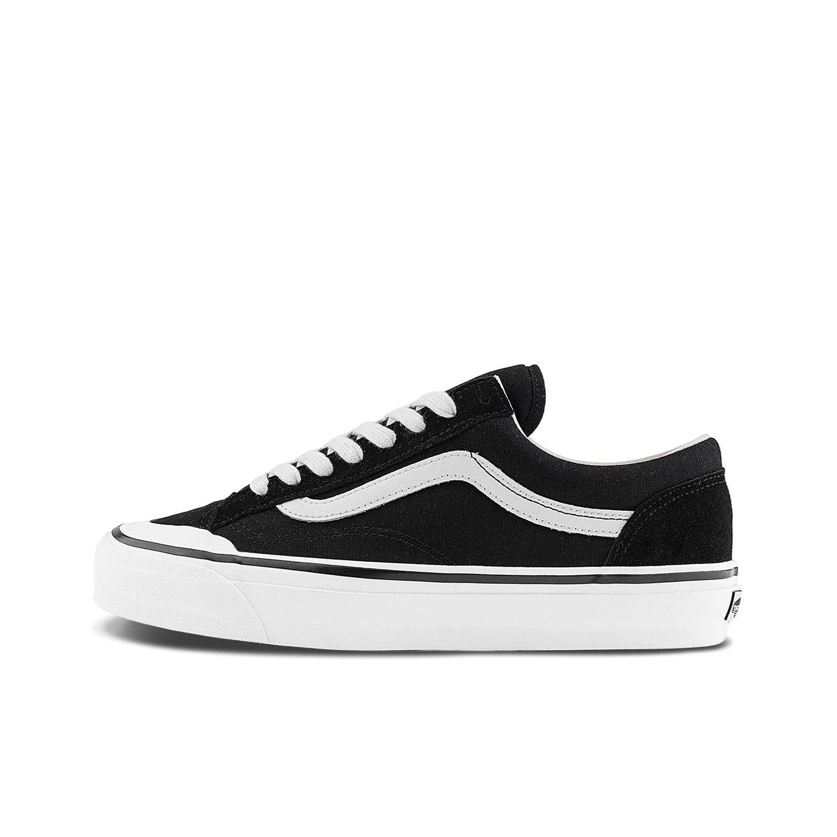POIZON Vans Old Skool Reissue 136 'Preto e Branco'
