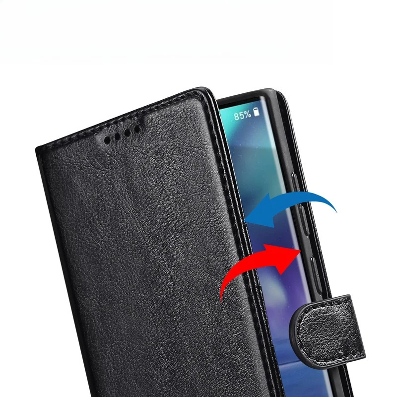 For IPhone 14 Pro Max/14 Plus Phone Cases Leather Phone Covers with Flip and Stand