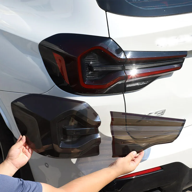 

For BMW X3 iX3 X3M X4 X4M G01 G02 2018-25 Car Tail Light Cover Indicator Reversing Light Protection Cover Decoration Accessories