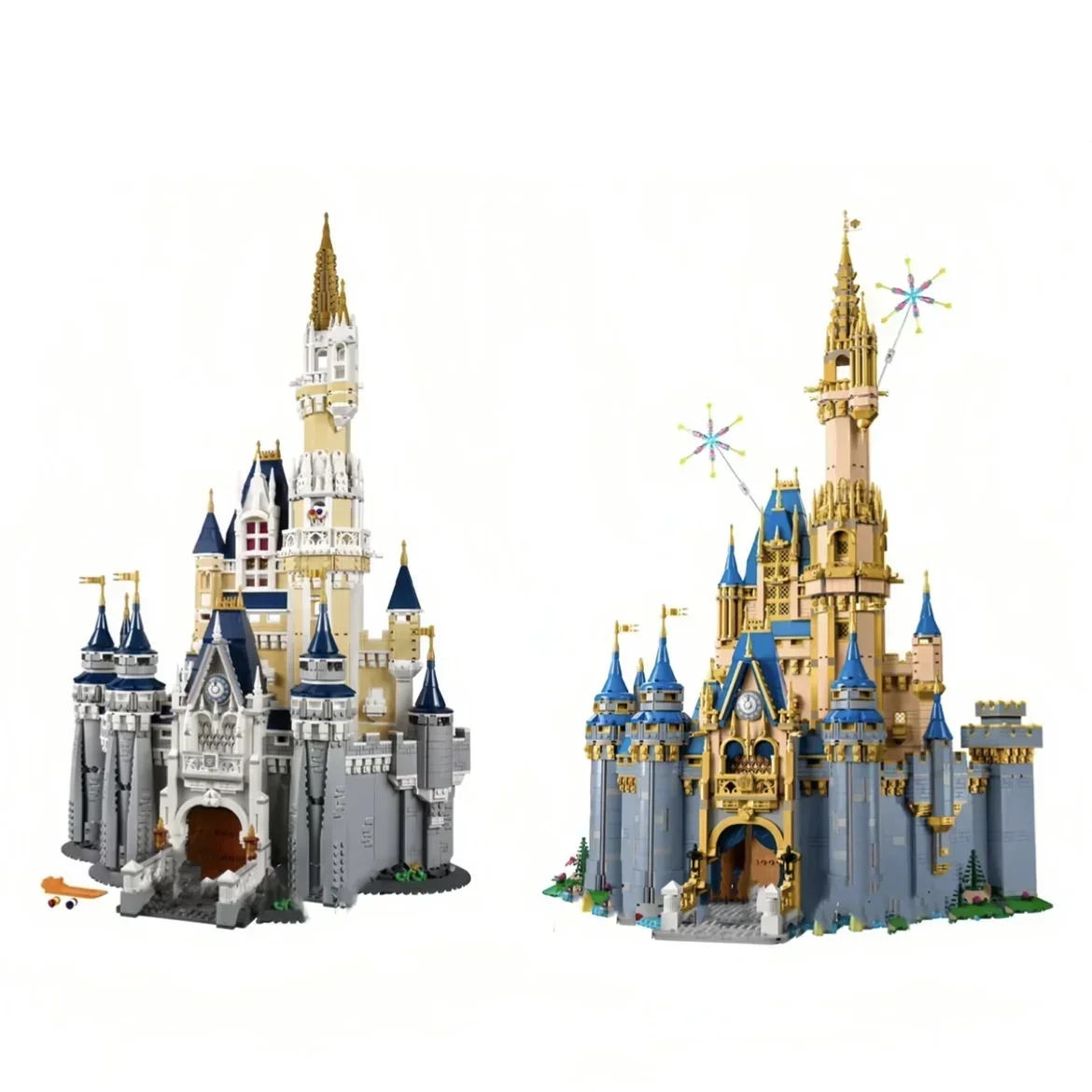 

New Compatible 71040 43222 Princess Castle Modular Building Blocks Bricks Educational Toy For Children Christmas Birthday Gifts