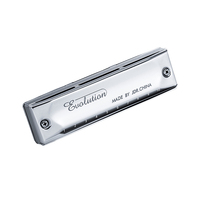 JDR Diatonic Harmonica EVO-1720 Blues Harp, Aluminum Comb, Mouth Organ, Professional Armonica Instrumentos Musicales Instruments