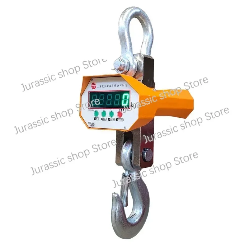 

1T 3T 5T 10T Electronic Hanging Scale Hook Wireless OCS Industrial Crane Weighing Scale LED High-precision Sensor Remote Control
