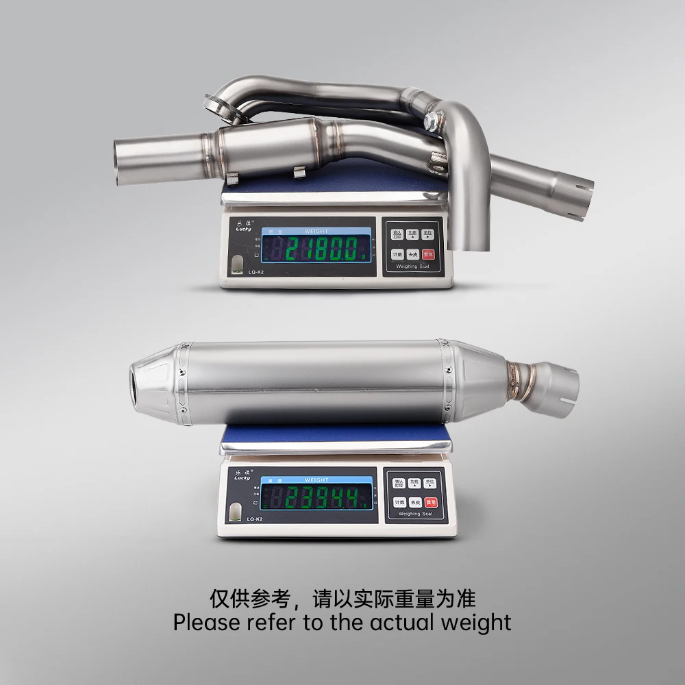 

Для мотоциклов Kayou 800X, ADV 800X 2023-2025: Интегрированная выхлопная система с передней приемной трубой и средним/концевым глушителем