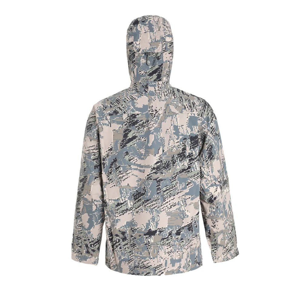 Herren Jagd-Regenmantel Dew Point Jacke Tarnmuster Angeln Jagdbekleidung – Detail 10