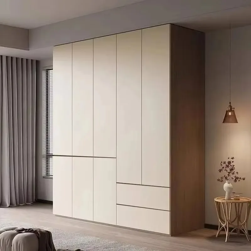 

Nordic Organizer Wardrobes Bedroom Hanging Clothes Lounges Display Closet Wooden Space Saving Guarda Roupa Furniture Home