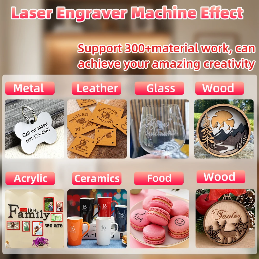 40w Laser Engraving And Cutting Machine Air Assist Pump Wood Printer Laser Engraver Machine 20W Cnc Router Desktop - view 6