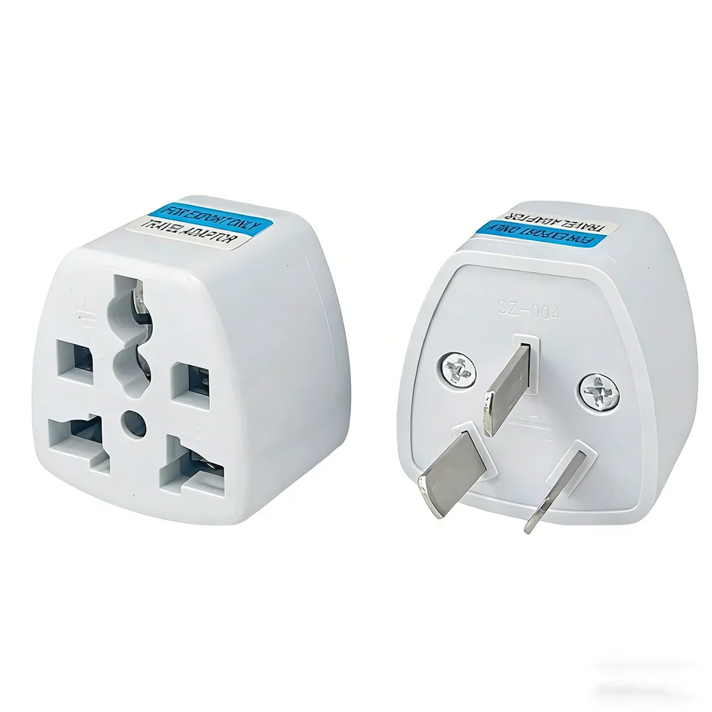 New Universal Power Adapter Travel Adaptor 3 pin AU Converter US/UK/EU to AU Plug Charger For Australia New Zealand image 2