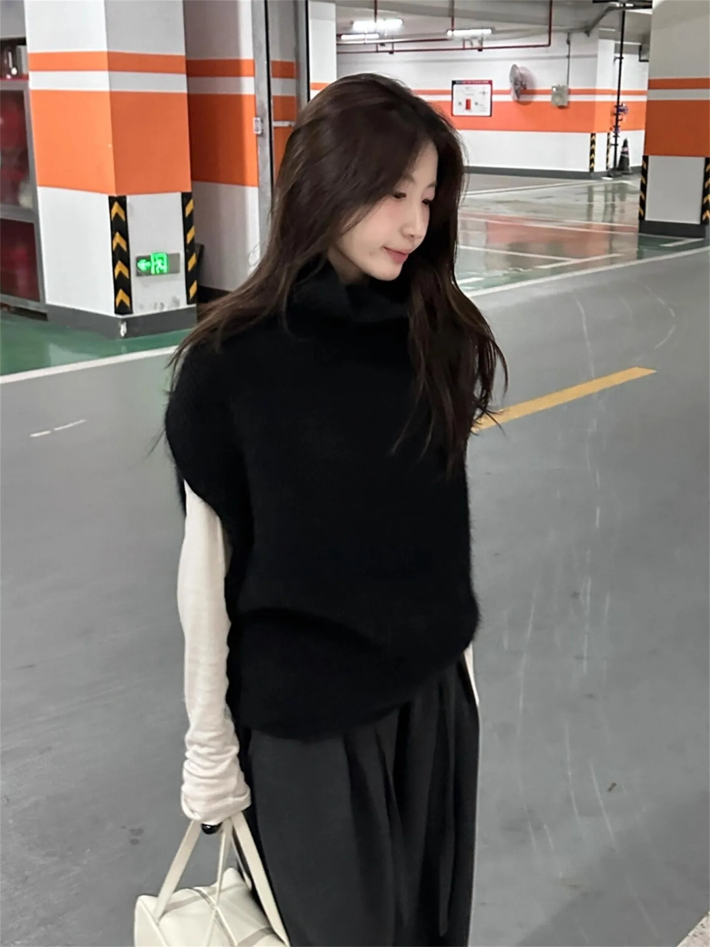 Bla High-Ne Svel – gilet tricoté pour femme, vêtement d'intérieur d'hiver, Super beau, débardeur, vêtements d'extérieur, superposés