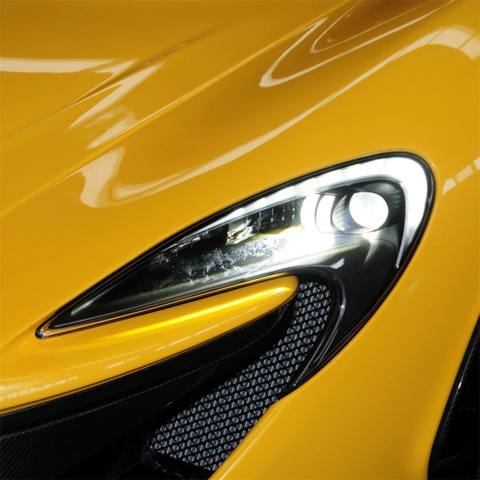 For McLaren P1 Car Gadgets Lampshades Lamp Shell Headlamp Lamp Cover Car Front Headlight Lens Cover Lights Shell