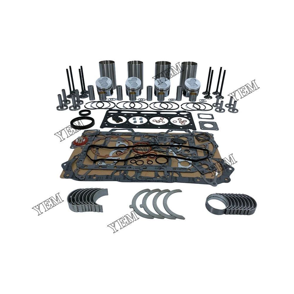 High Quality Overhaul Kit With Valves  For Kubota V2403 Engine Parts