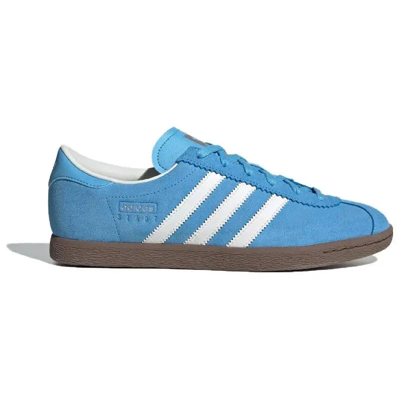 Adidas Originals Stadt Skateboard Shoes Unisex Low-Top Blue Sneakers shoes JR6345