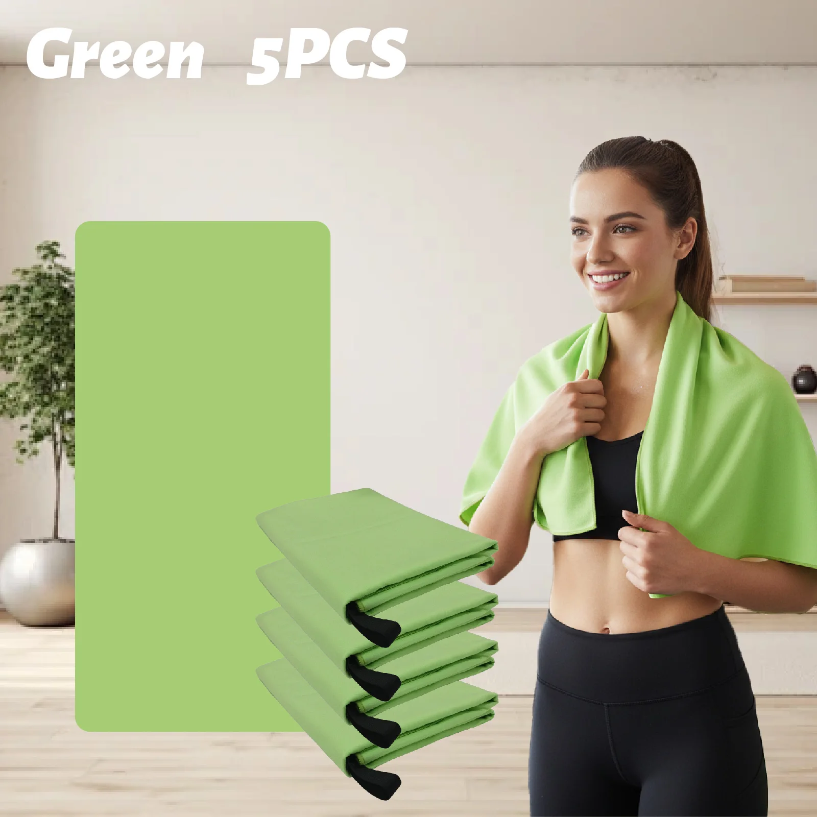 Ultra-Lightweight Quick-Dry Sports Towel Absorbent Bath Beach Towel for Travel Pool Yoga Camping - Perfect for the Bathroom