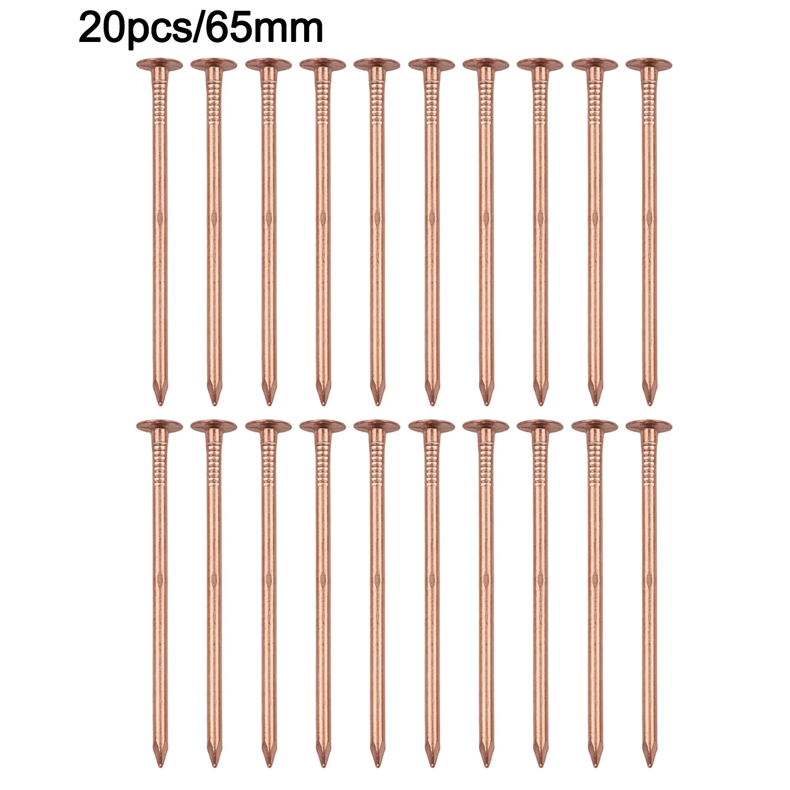 

6575mm Copper Nails for Stump Removal and Tree Root Elimination Effective Copper Tree Killer Tool 20PCS/30PCS/40PCS Sets