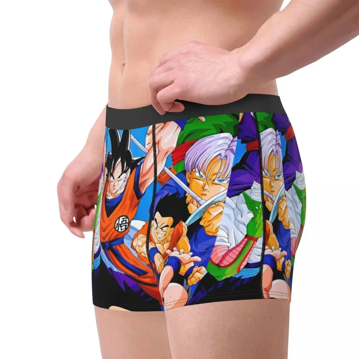 Men Son Goku Dragon Ball Z Boxer Briefs Shorts Panties Soft Underwear Anime Homme Printed S-XXL Underpants