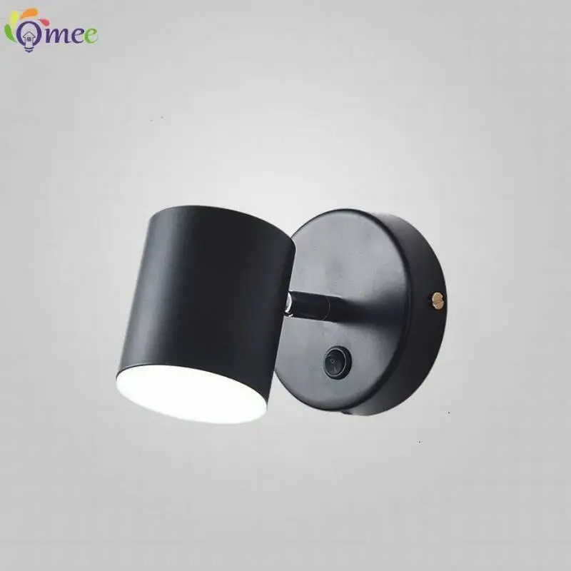 

Modern Lamp Bathroom Lamps Mirror Switch Stair Night Light For Bedroom Bedside Sconce Interior Small Wall Lights