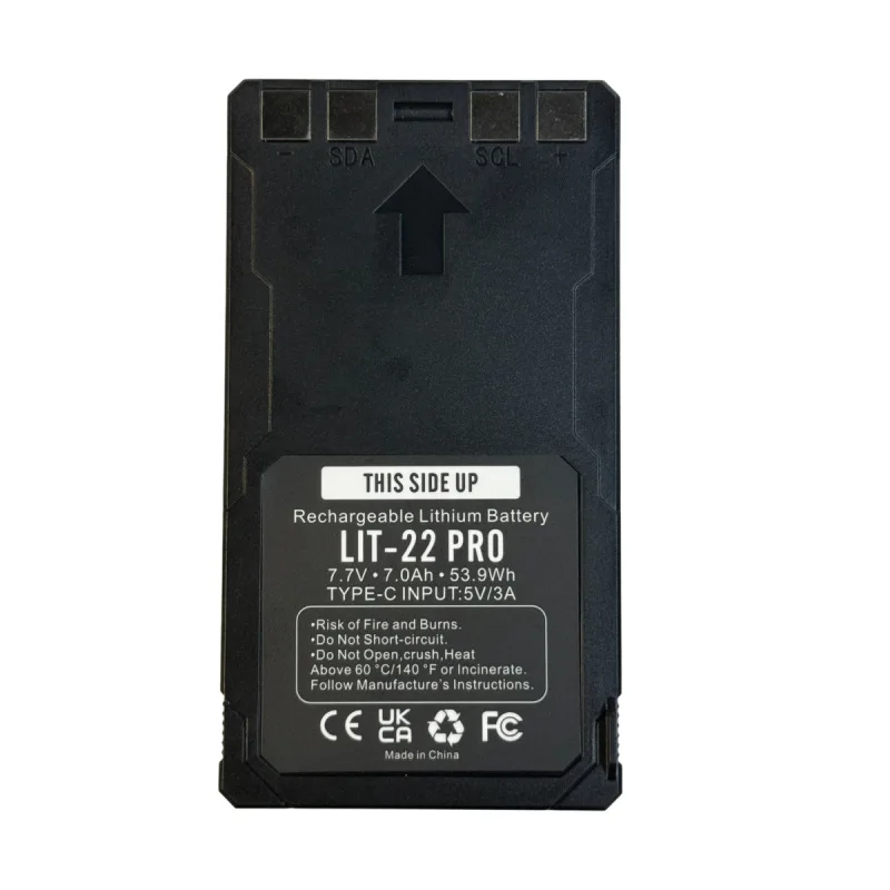 

Rechargeable LIT-22 Battery Upgrade for Trail Camera Flex-M Flex G-36 Compatible High-Quality External Power Source