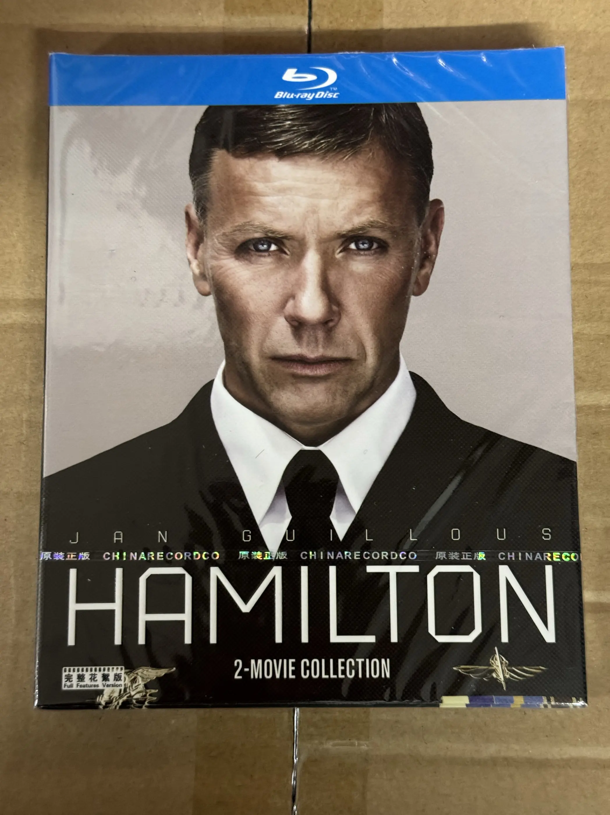 Película de espionaje y acción, versión sueca de James Bond, colección de dos películas de Hamilton, 2 discos, BD Blu-ray, alta definición