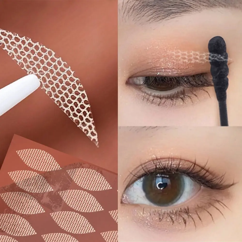 Pegatina Invisible para párpados, herramientas para párpados dobles, pegatinas adhesivas, tiras de levantamiento de ojos de encaje, cintas para ojos, herramientas, accesorios de maquillaje