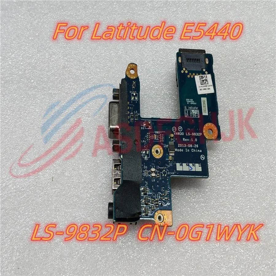 

Genuine For DELL Latitude E5440 VAW30 LS-9832P CN-0G1WYK G1WYK Laptop Ethernet USB VGA Board ALL Tests OK