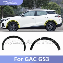 Front Rear Wheel Arch Trim Fender Car Wheel Anti-Collision Strip For GAC GS3 Wheel Arch Tire Trim Strip
