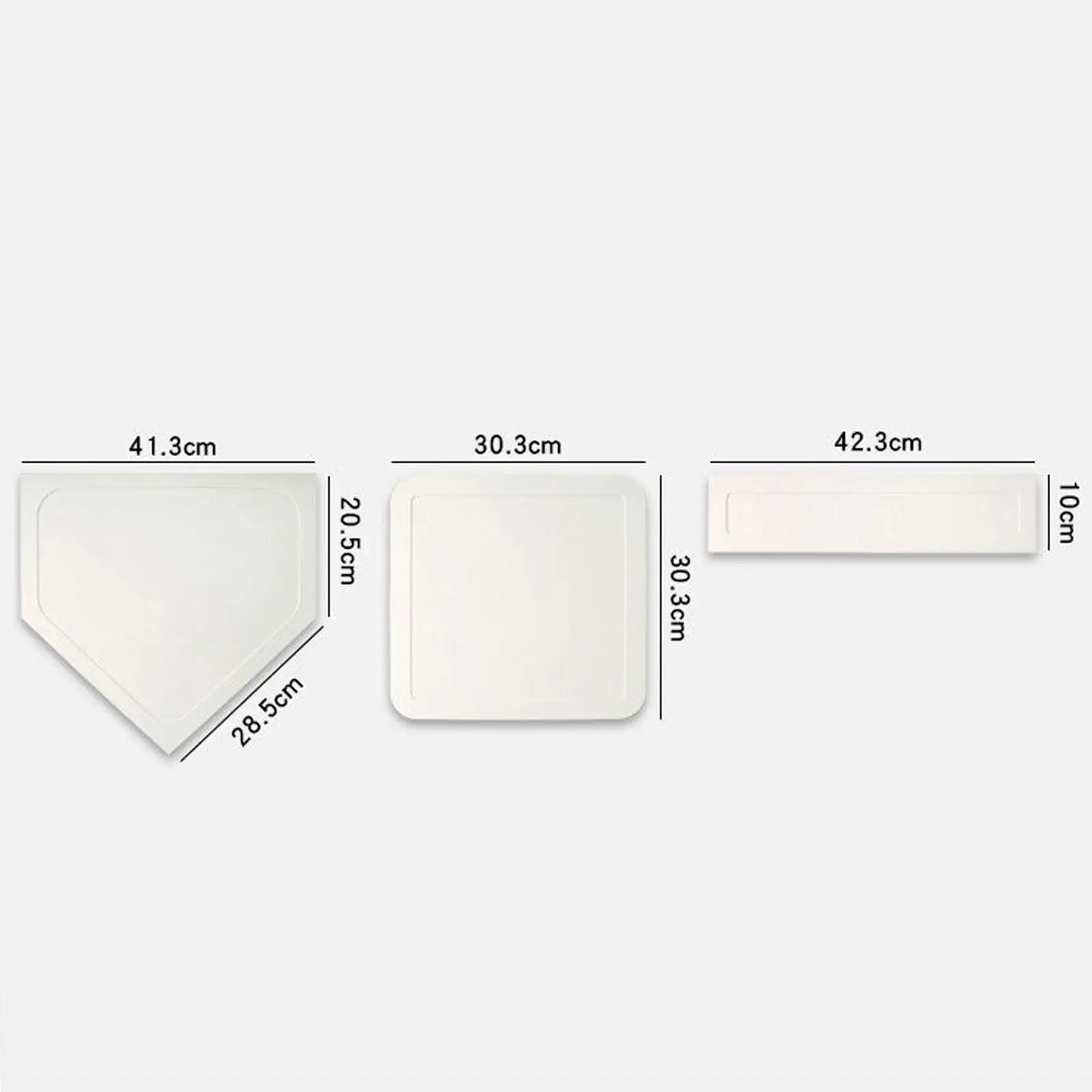 مجموعة قواعد البيسبول البيسبول للأسفل لملعب البيسبول #6