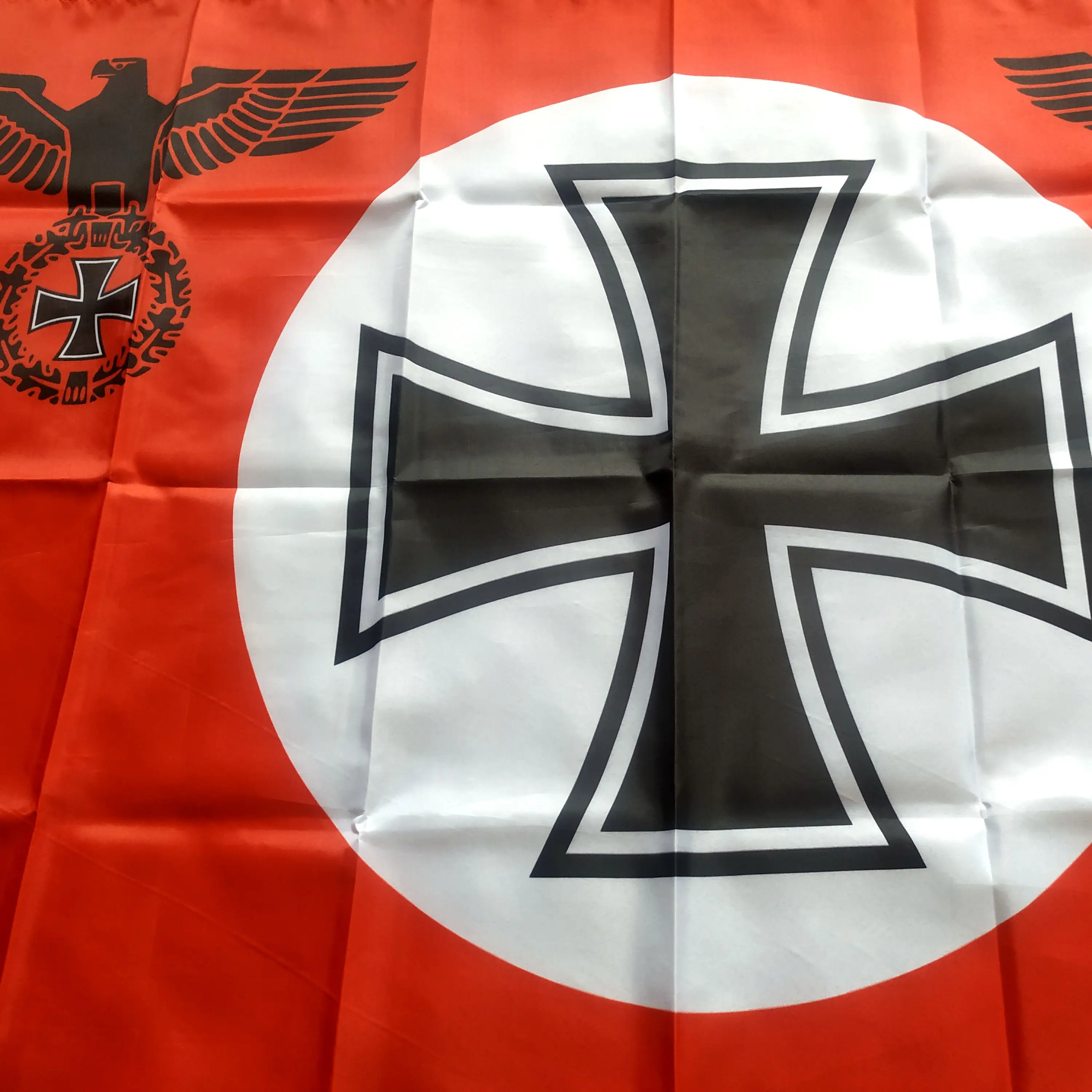 Fahne Flagge Deutsches Reich Reichsadler Eisernes Kreuz ROT -Multiple sizes to choose from 3x5ft Double Sided Printing Banner