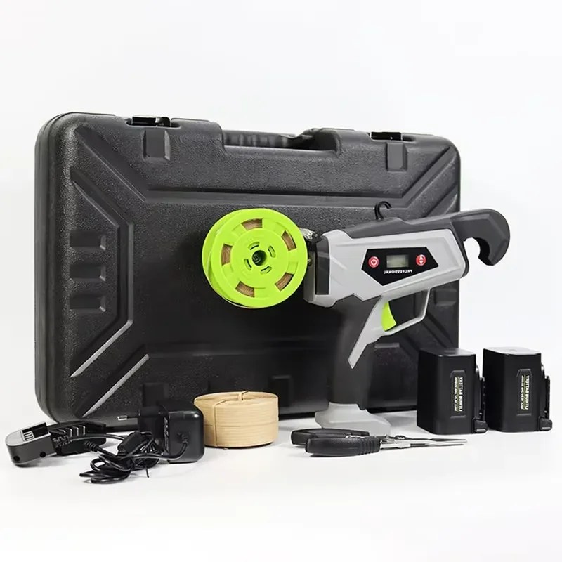 High Speed Garden Vine Tying Machine 6 Gear Adjustable Tool Set