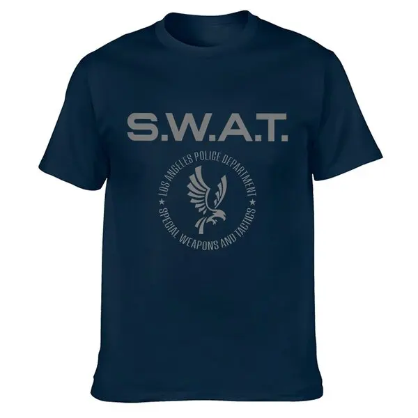 NEW SWAT LAPD Los Angeles Policcee Dep TV Series S.W.A.T. Reboot Inspired T-shirt